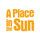 A Place in the Sun logo featuring orange text on a white background representing a sunny vacation destination with options for 2 different properties